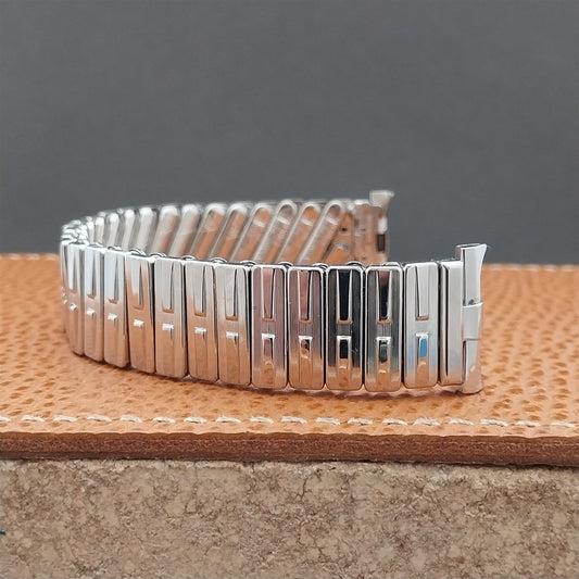 19mm 18mm JB Champion Stainless Steel Expansion MIP Unused 1960s Watch Band