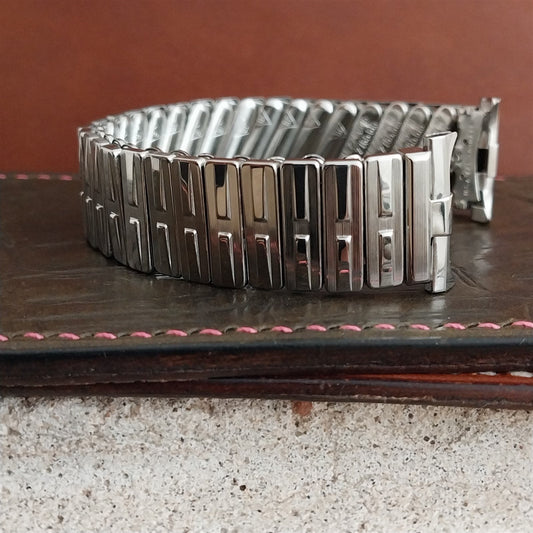 19mm 18mm JB Champion Stainless Steel Expansion MIP Unused 1960s Watch Band