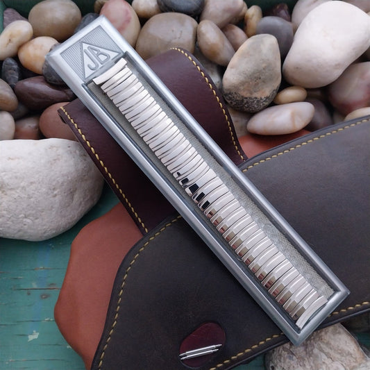 19mm 18mm Stainless Steel JB Champion nos mcm Unused 1950s Vintage Watch Band