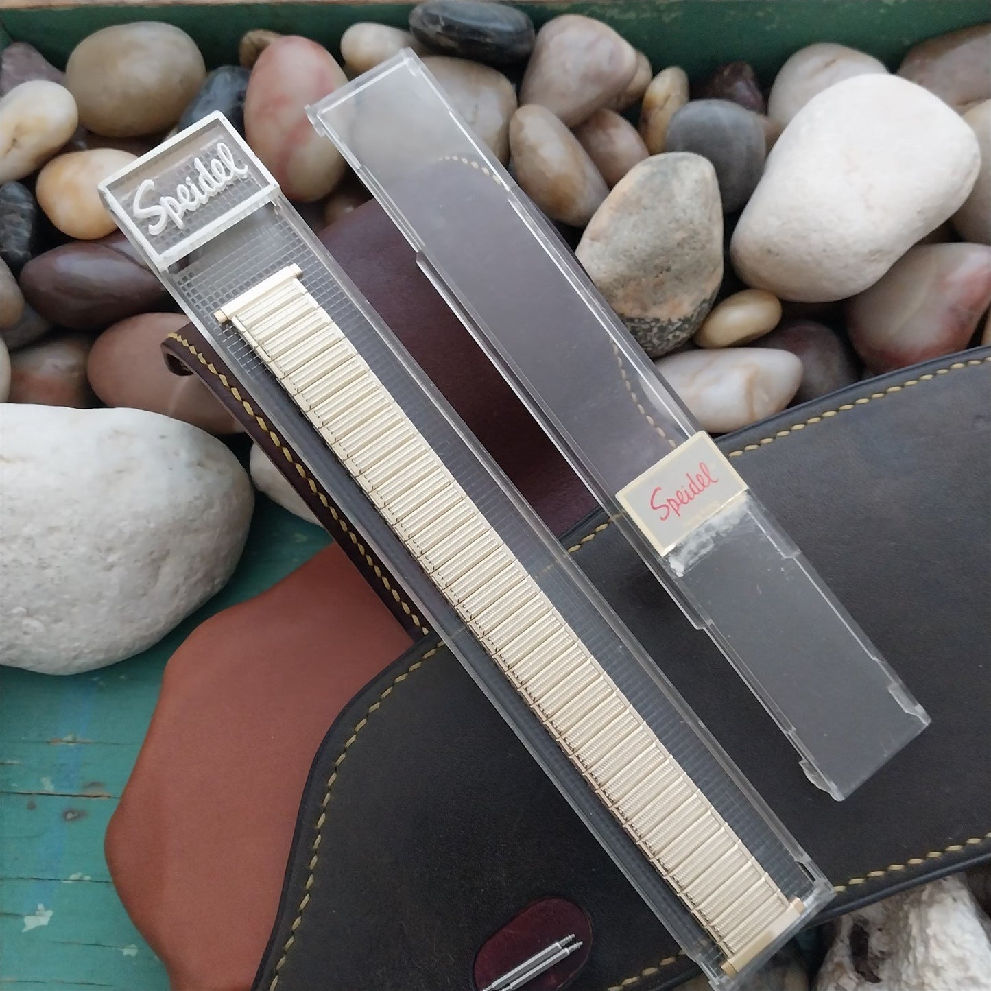 16mm 18mm 19mm Gold rgp 1970s Expansion Speidel USA Unused 1970s Watch Band