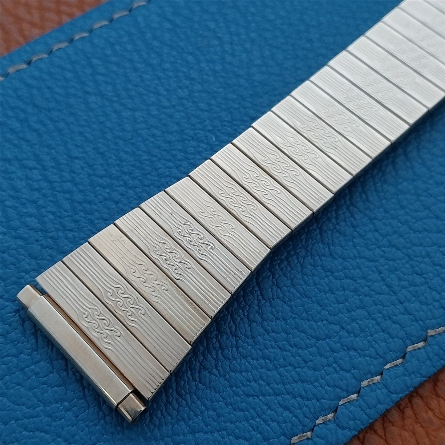 22mm 20mm 19mm Long Bulova 10k Gold rgp Wide Expansion 1970s Unused Watch Band