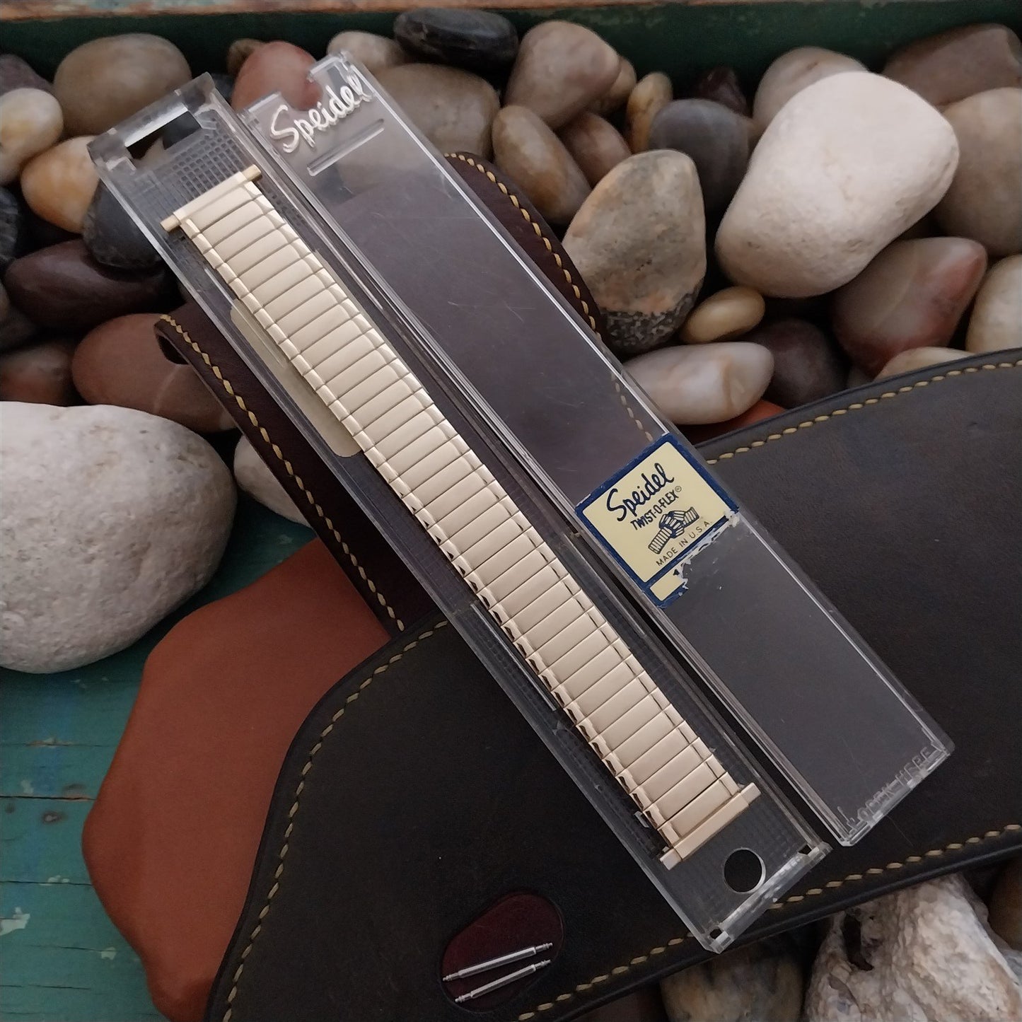 18mm 20mm 22mm Gold-Tone Speidel Twistoflex Stretch 1980s Unused Watch Band