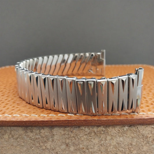 17mm 18mm 19mm 1960s Stainless Steel Baldwin Unused Vintage Watch Band
