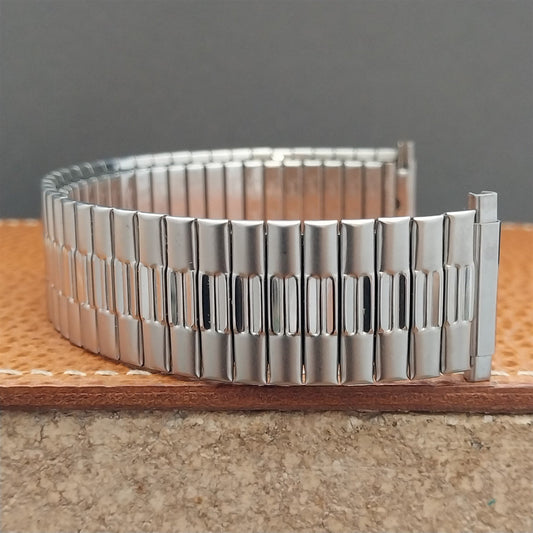 Vintage 22mm 20mm 18mm Wide Speidel Stainless Expansion Unused 1970s Watch Band