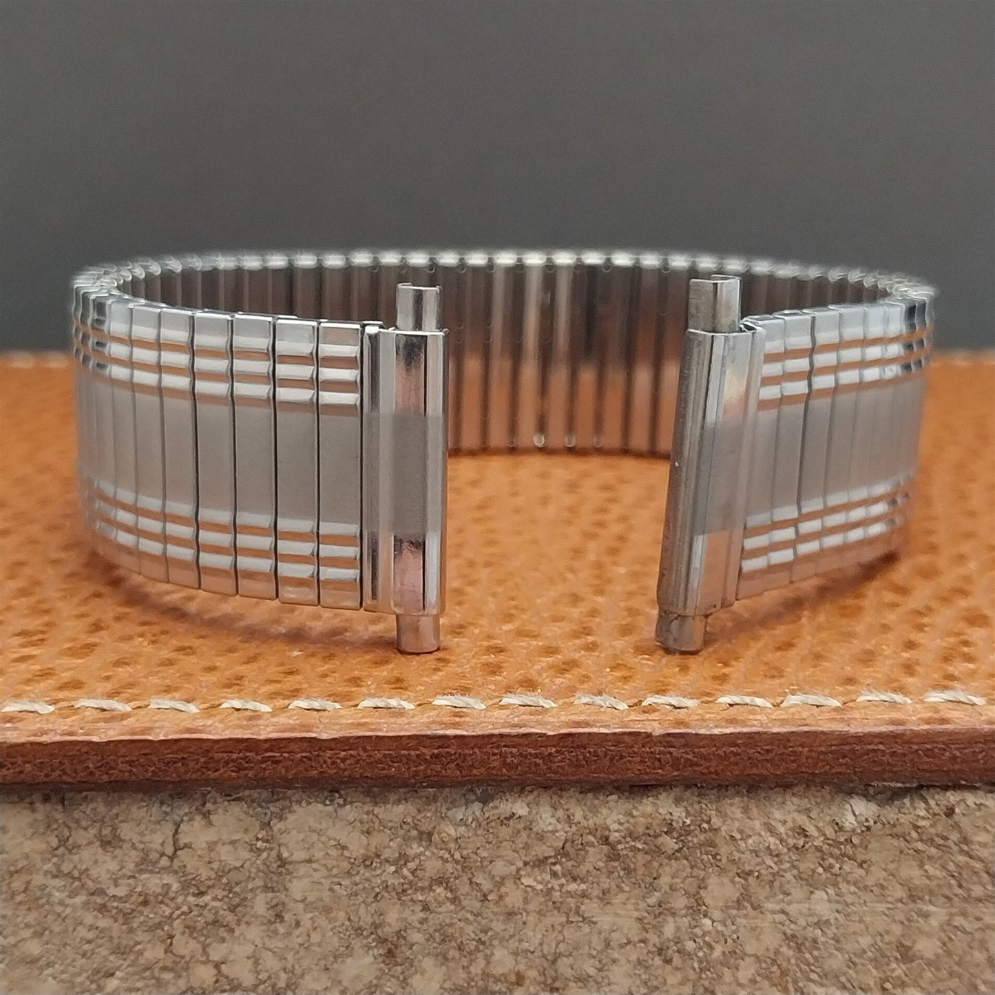 17mm 18mm 20mm Kreisler Ultra-Thin Stainless Steel 1980s Unused Watch Band