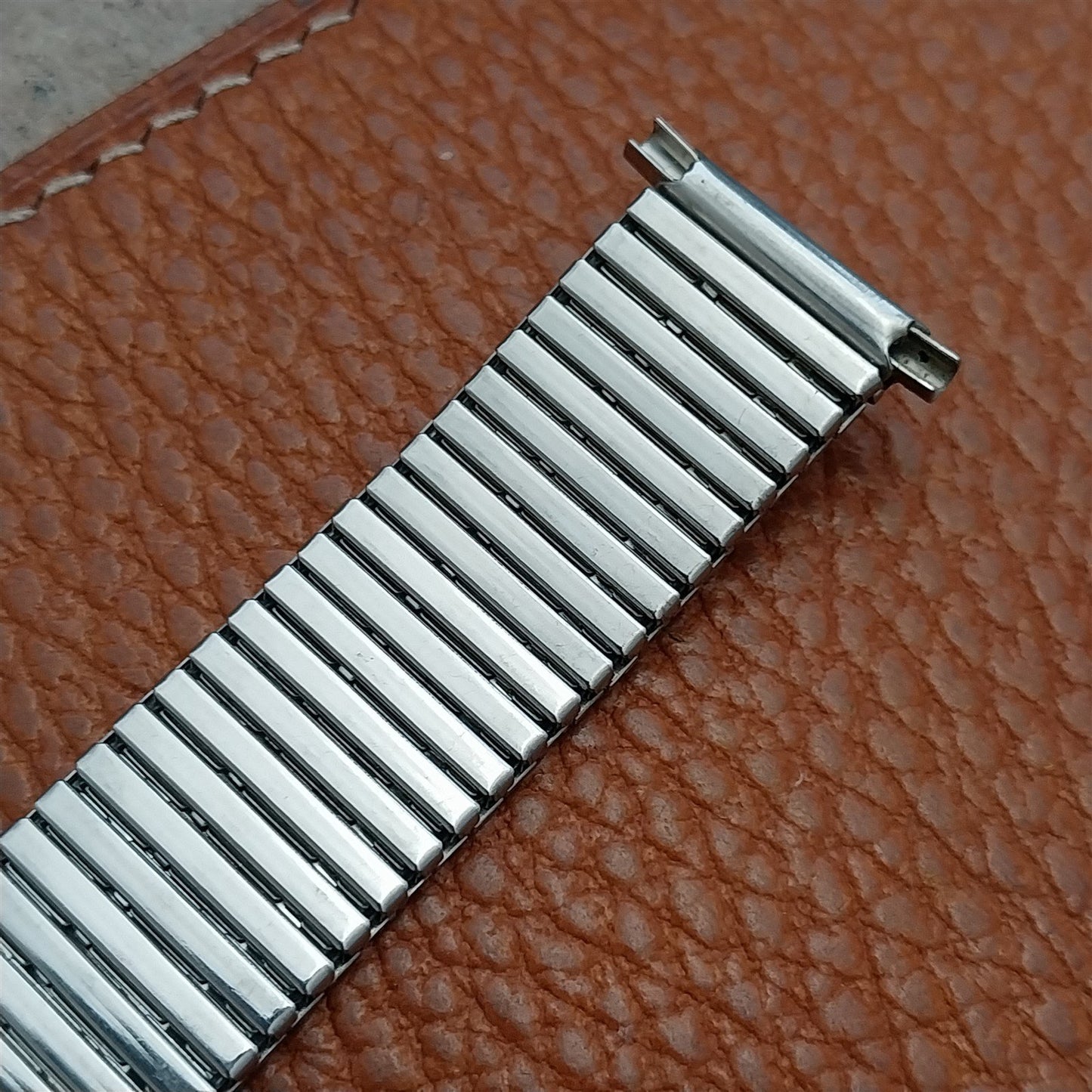 17mm 18mm 20mm Kreisler Ultra-Thin Stainless Steel 1980s Unused Watch Band