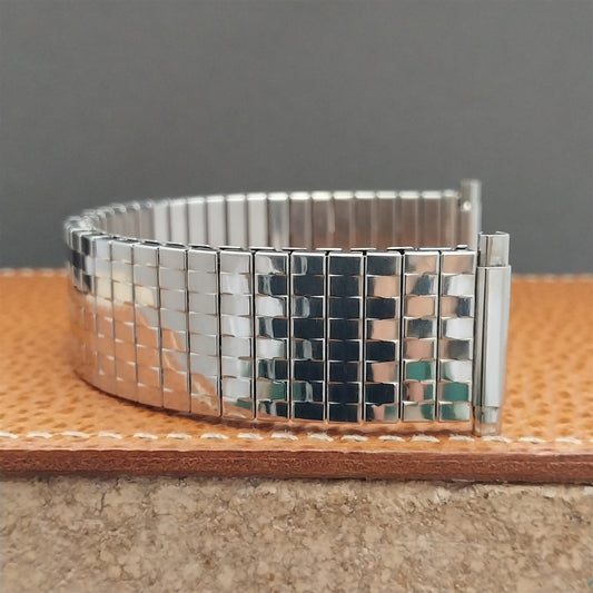 17mm 18mm 20mm 22mm 19mm Wide Stainless Unused Vintage Watch Band