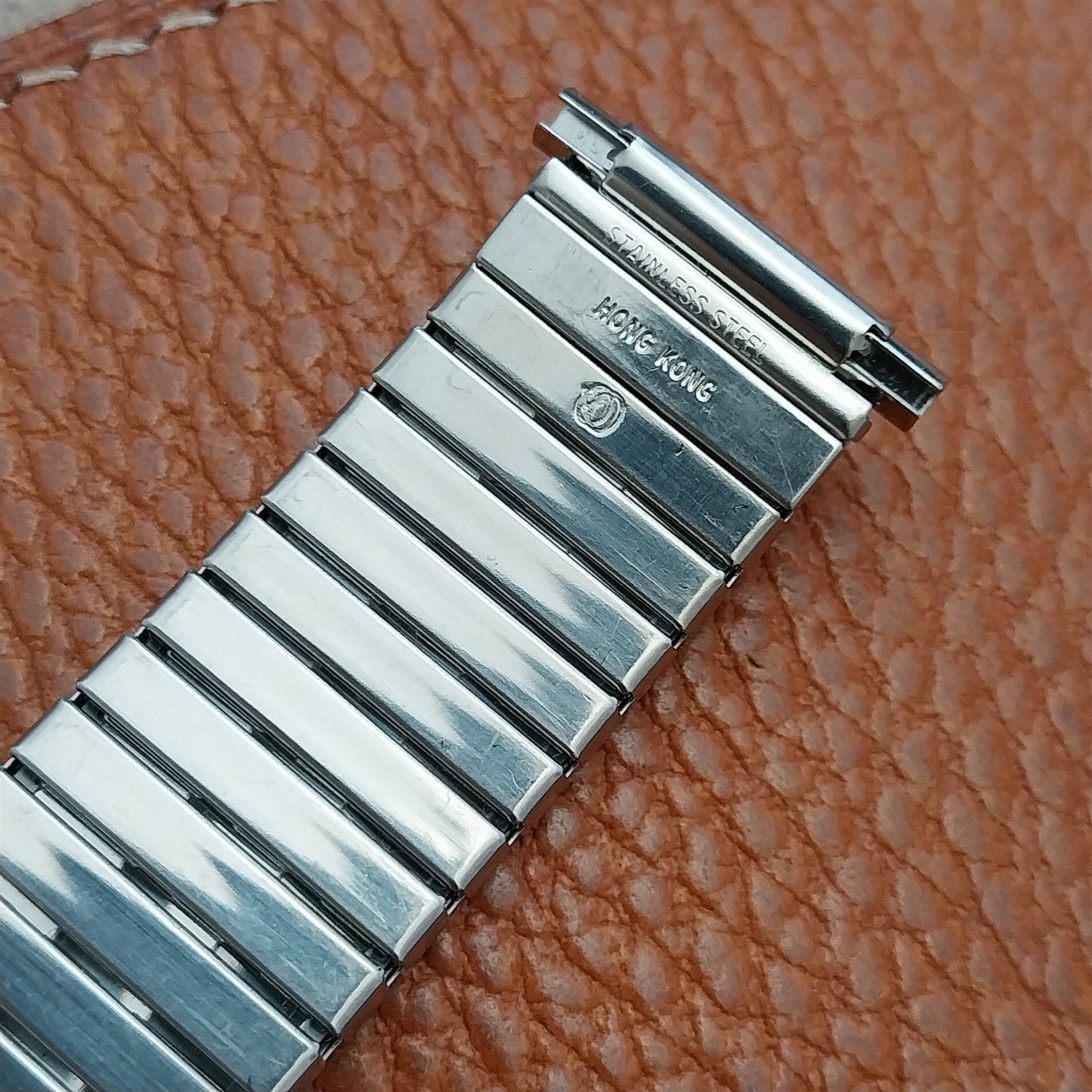 17mm 18mm 20mm 22mm 19mm Wide Stainless Unused Vintage Watch Band