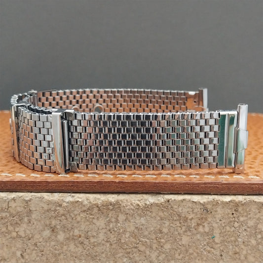 17mm 18mm 19mm 1960s Lenox Stainless Steel Mesh Belt Style Watch Band