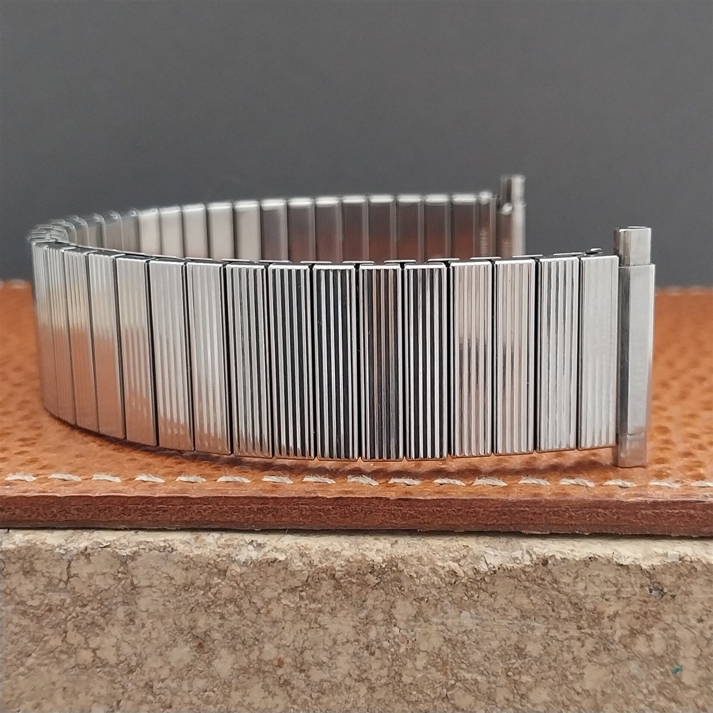 17mm 18mm 20mm 22mm 19mm Wide Stainless Steel Unused Vintage Watch Band
