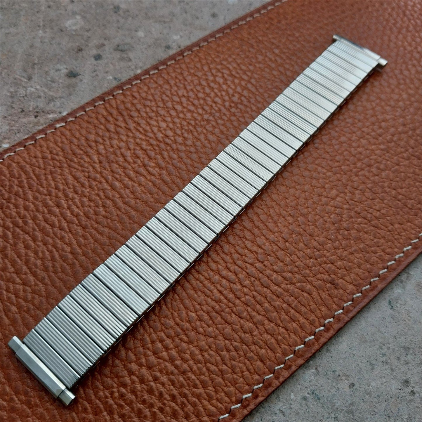 17mm 18mm 20mm 22mm 19mm Wide Stainless Steel Unused Vintage Watch Band