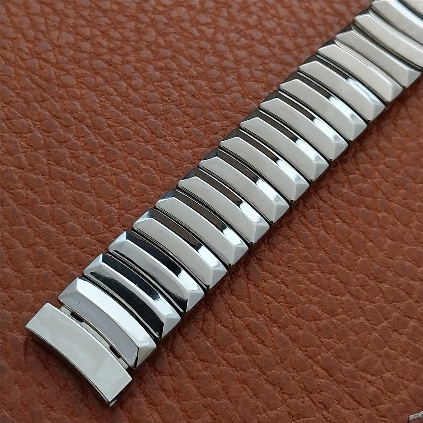 5/8" Elgin Hadley Stainless Steel Unused nos 1950s Vintage Watch Band