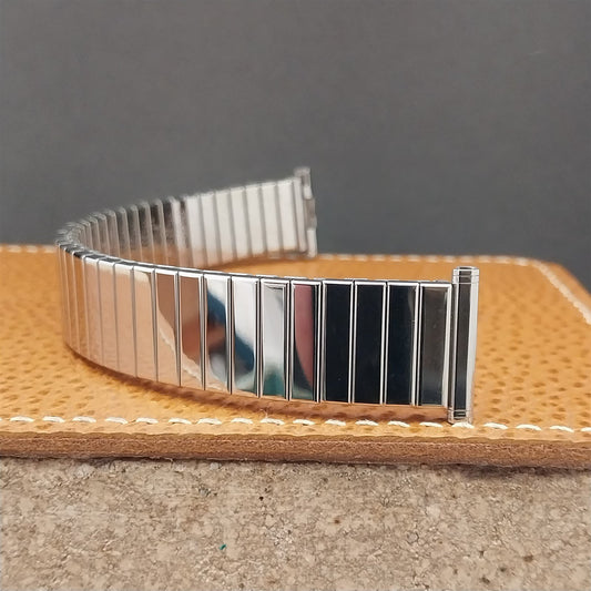19mm 18mm 16mm Stainless Steel Speidel Plainsman 1964 nos Unused Watch Band