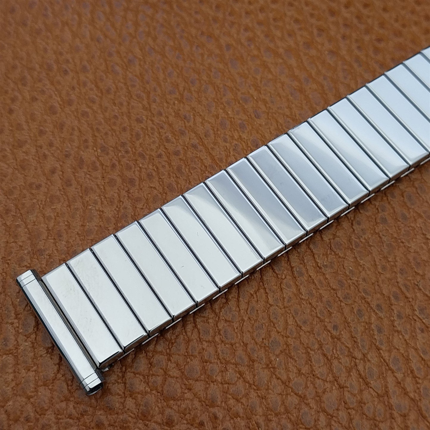 19mm 18mm 16mm Stainless Steel Speidel Plainsman 1964 nos Unused Watch Band