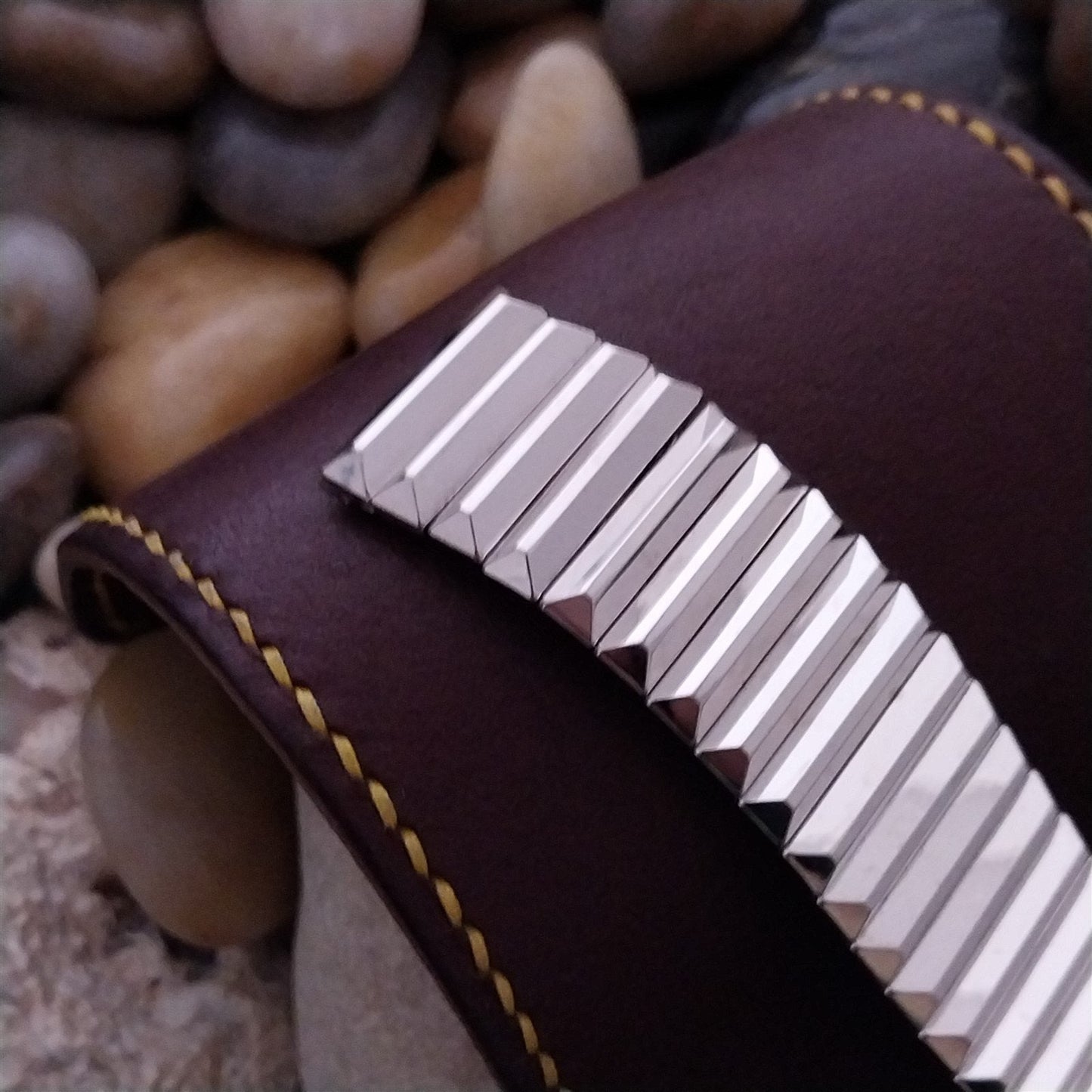 JB Champion White Gold-Filled Over The Lug Special Fit 1950s Unused Watch Band