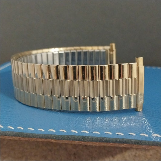 18mm 19mm 20mm Speidel Gold-RGP Wide Twistoflex 1970s nos Unused Watch Band