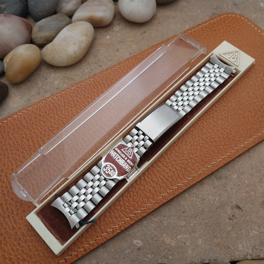 Oval Stainless Steel Unused JB Champion Watch Bracelet & 19mm 49 End Links