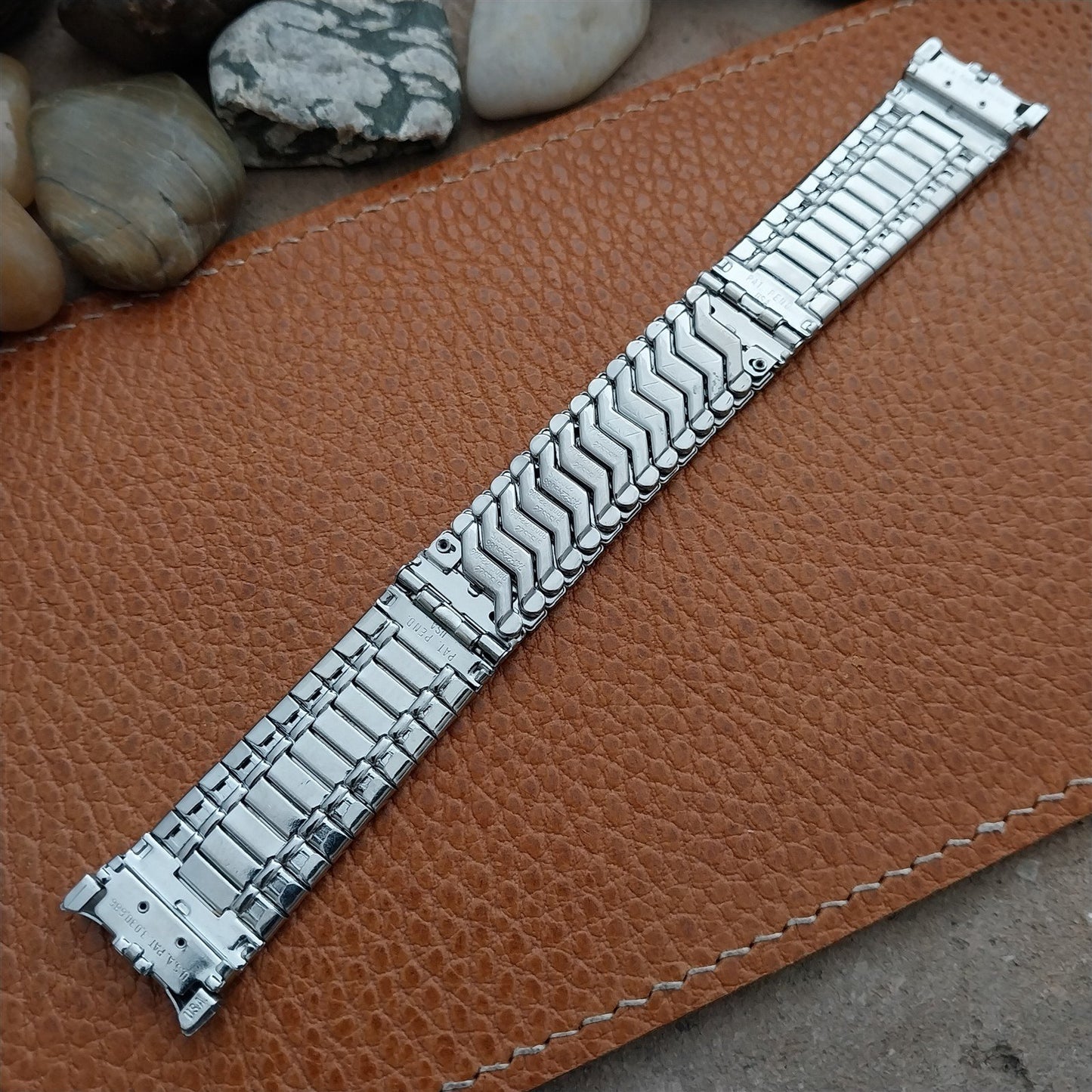 Vintage 19mm 18mm 17mm Classic 1960s Stainless JB Champion Unused Watch Band