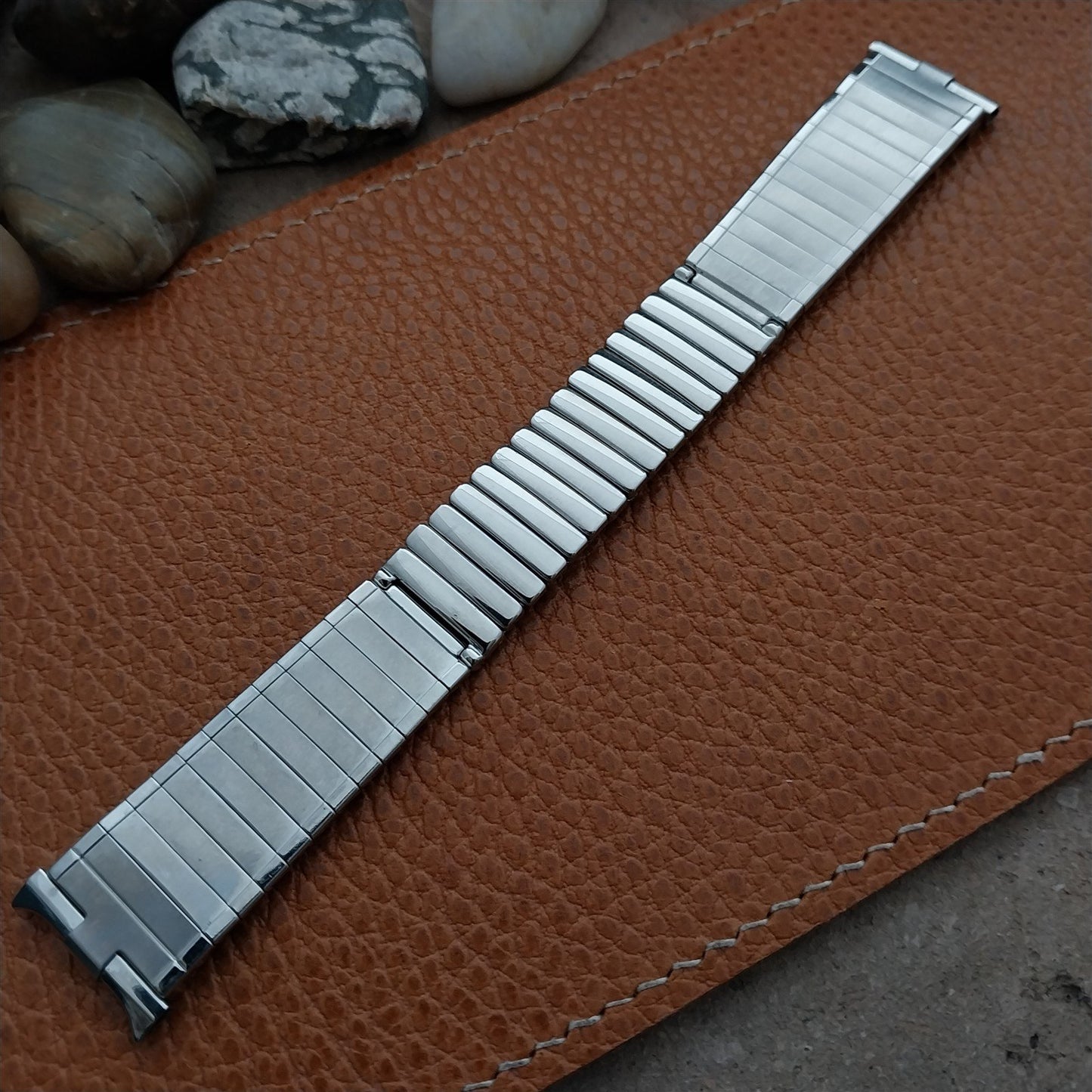 Vintage 19mm 18mm 17mm Classic 1960s Stainless JB Champion Unused Watch Band