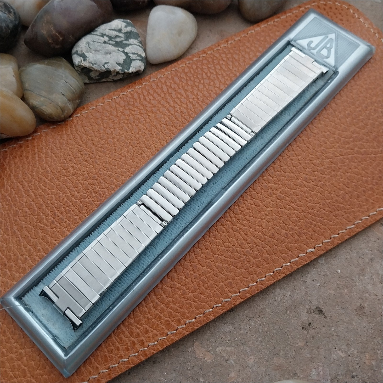 Vintage 19mm 18mm 17mm Classic 1960s Stainless JB Champion Unused Watch Band