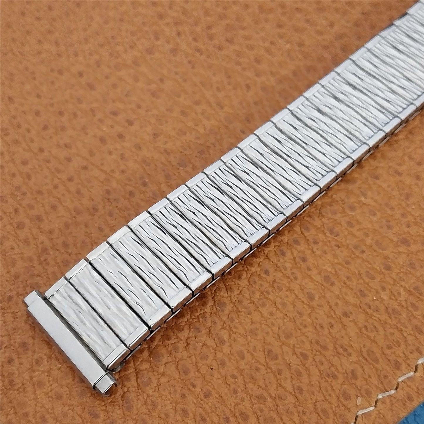 Vintage 19mm 18mm 16mm Speidel Valencia Stainless Steel Unused 1970s Watch Band