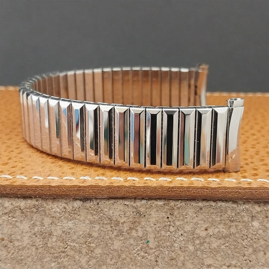 16mm 18mm 19mm Speidel USA Fullback Long Stainless Unused Vintage Watch Band