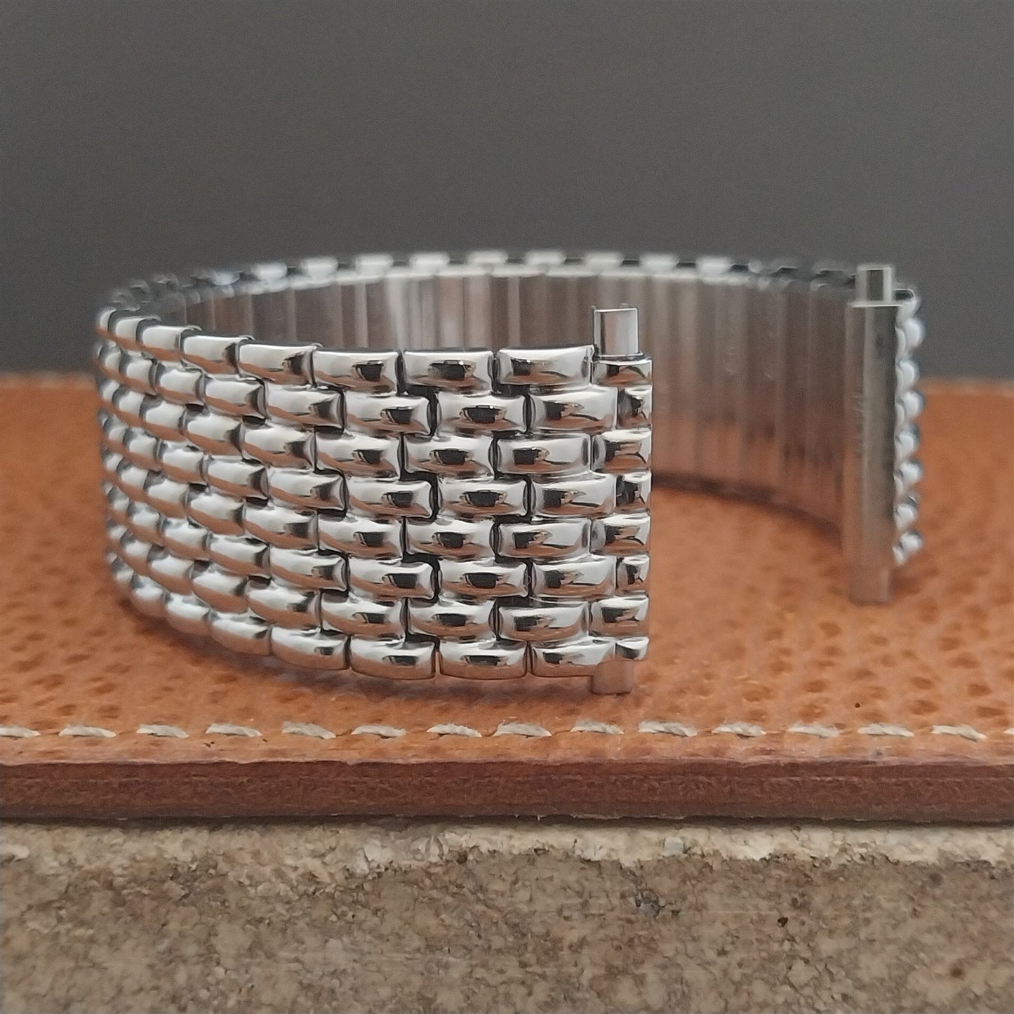 20mm 22mm Beads of Rice Stainless Speidel Expansion Unused Watch Band