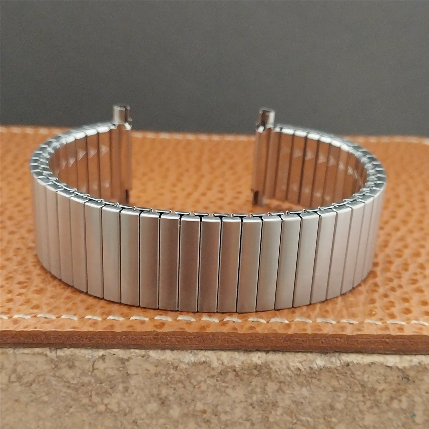 18mm 19mm 20mm JB Champion Brushed Stainless Steel nos Unused Vintage Watch Band