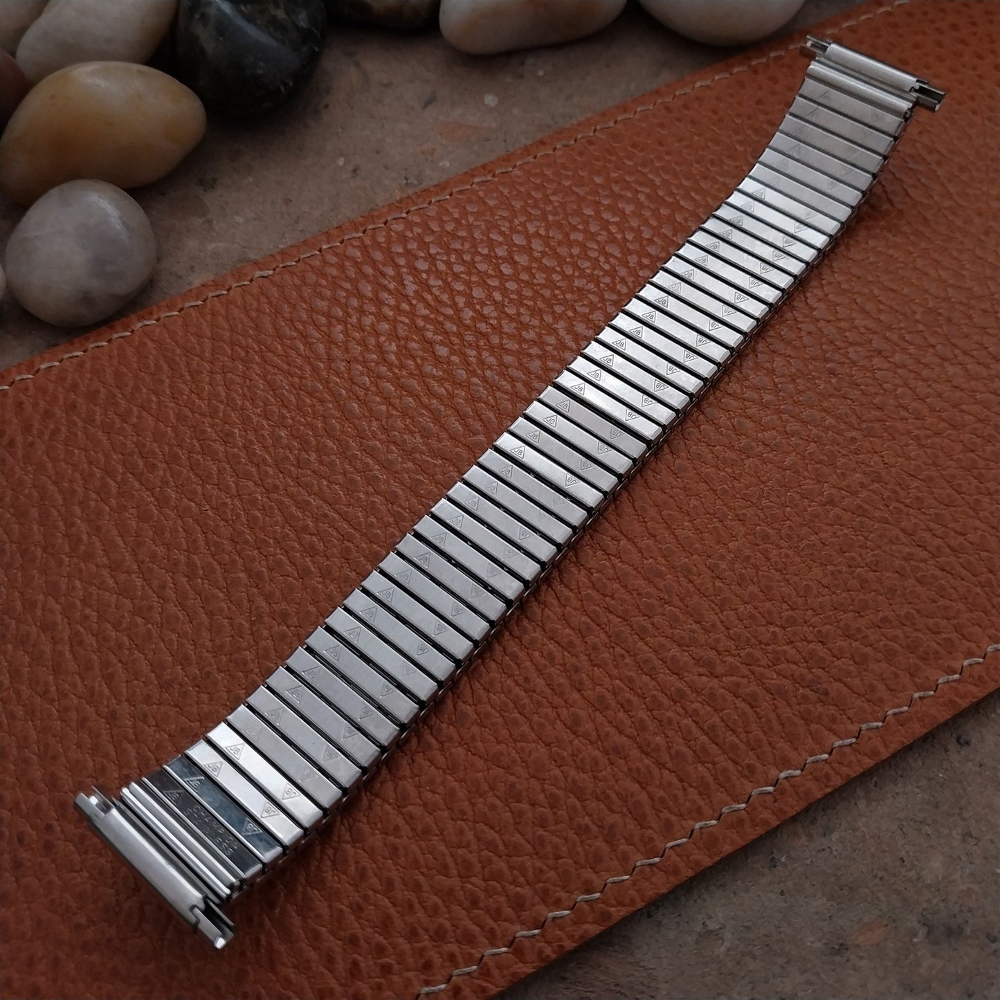 18mm 19mm 20mm JB Champion Brushed Stainless Steel nos Unused Vintage Watch Band