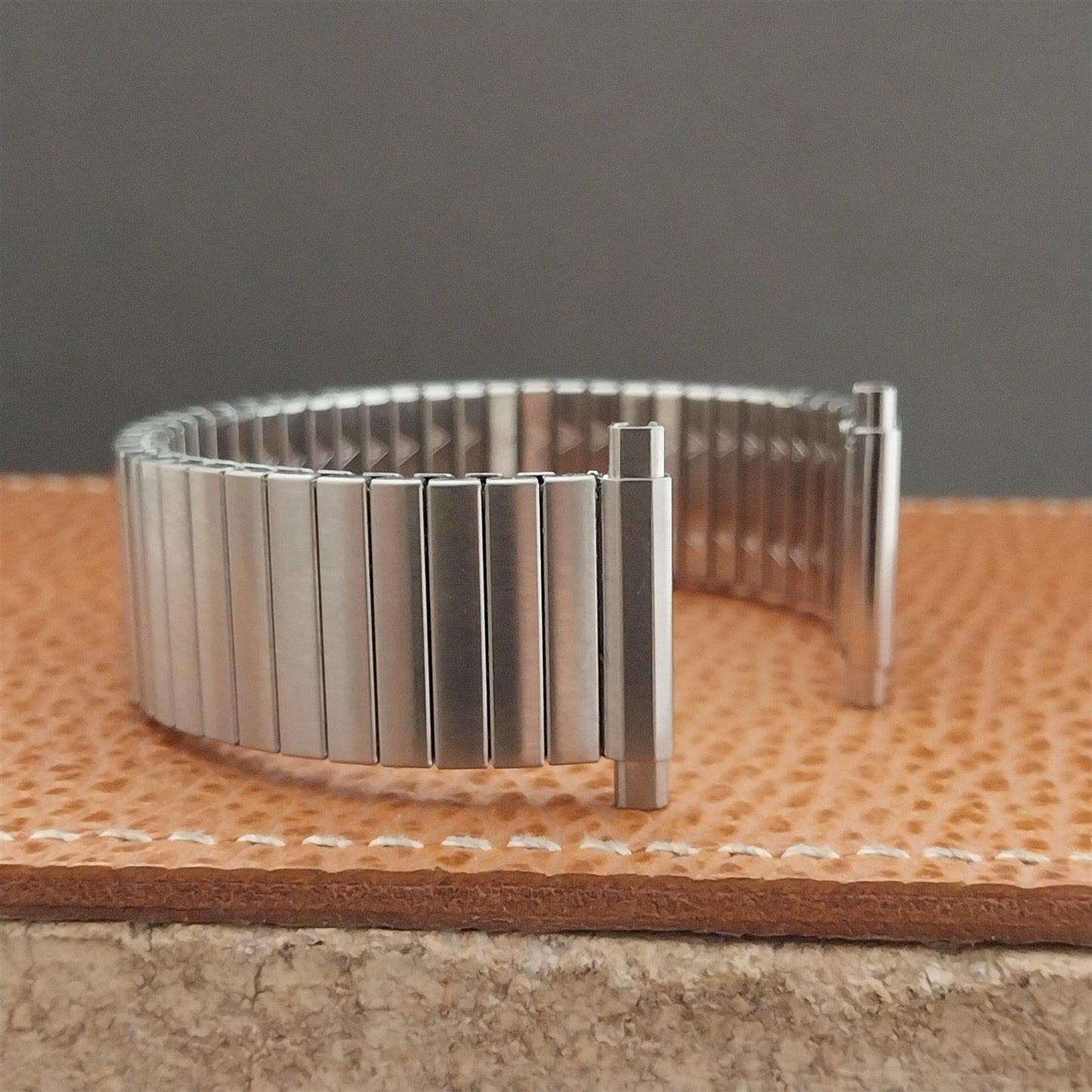 18mm 19mm 20mm JB Champion Brushed Stainless Steel nos Unused Vintage Watch Band