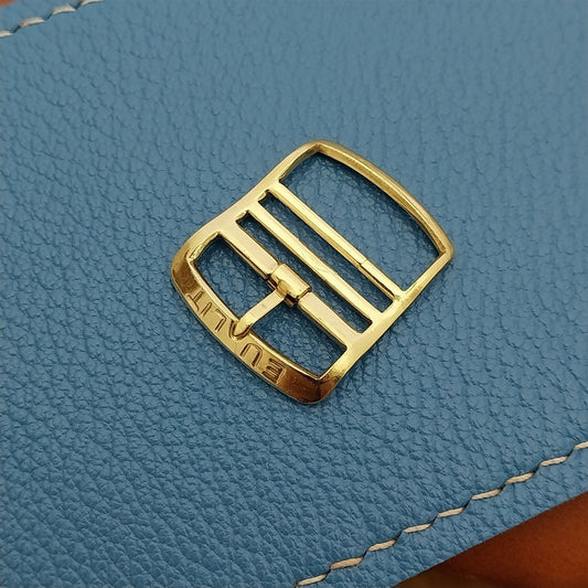 18mm Eulit Gold-Tone Buckle Unused for Perlon Wraparound Vintage Watch Band