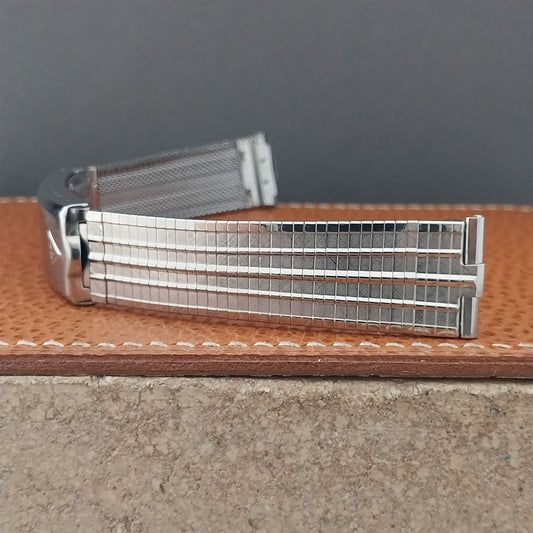 18mm 17mm 1960s Stainless Steel JB Champion USA Unused Vintage Watch Band