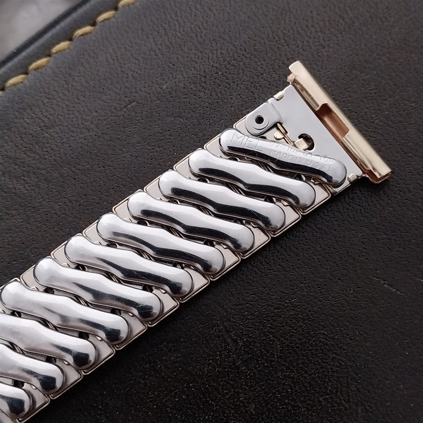 19mm 18mm 16mm Short Gold-Filled Foster Mel Unused 1950s Vintage Watch Band