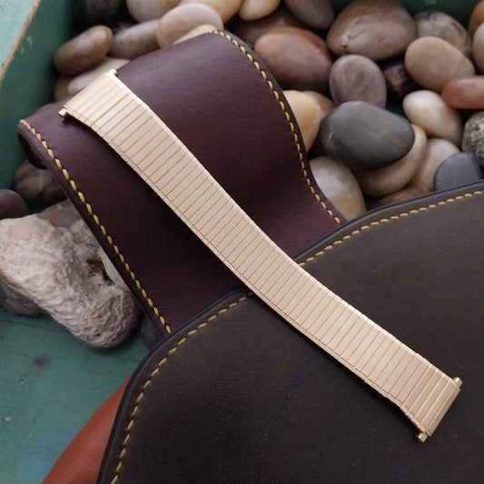 18mm 19mm 20mm 1970s Speidel Gold-Tone Speidel Flared Unused Watch Band