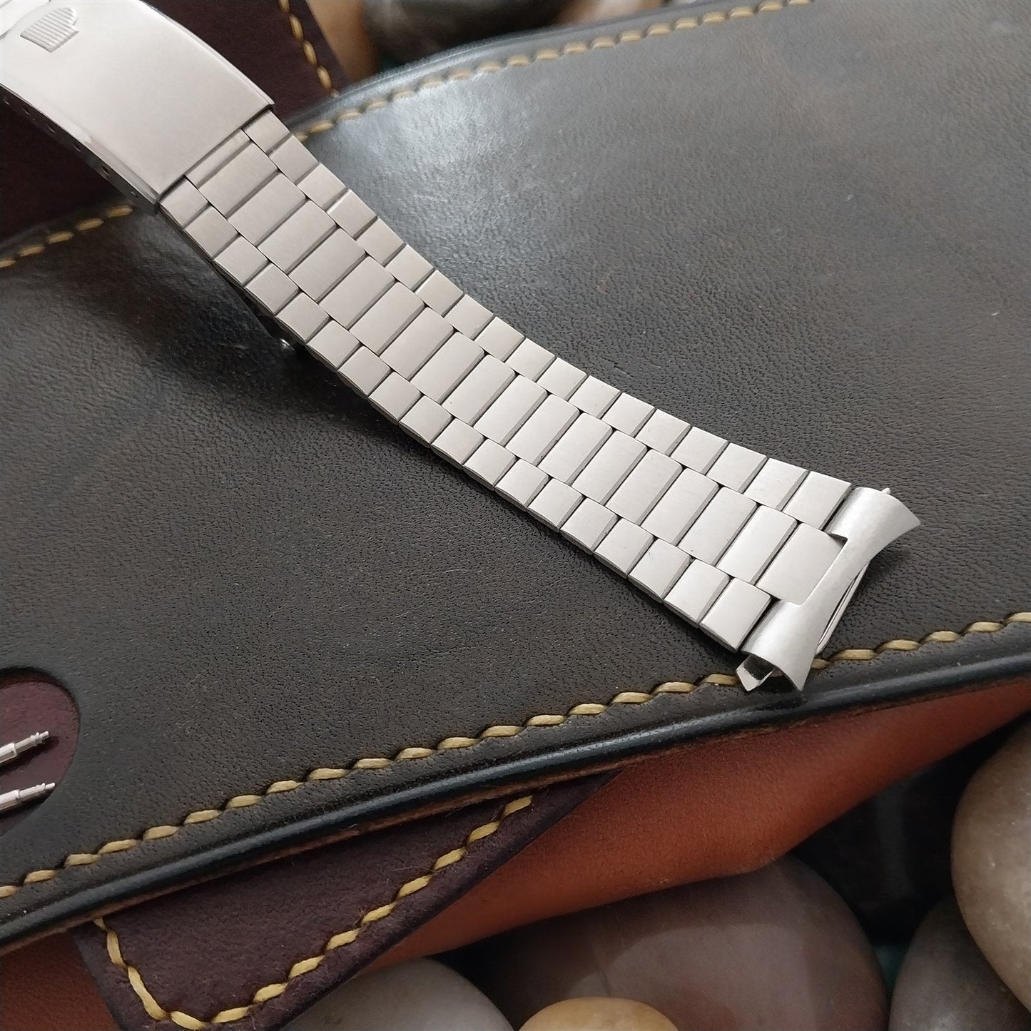 20mm Pulsar Stainless Steel Y014 Unused Vintage Watch Band