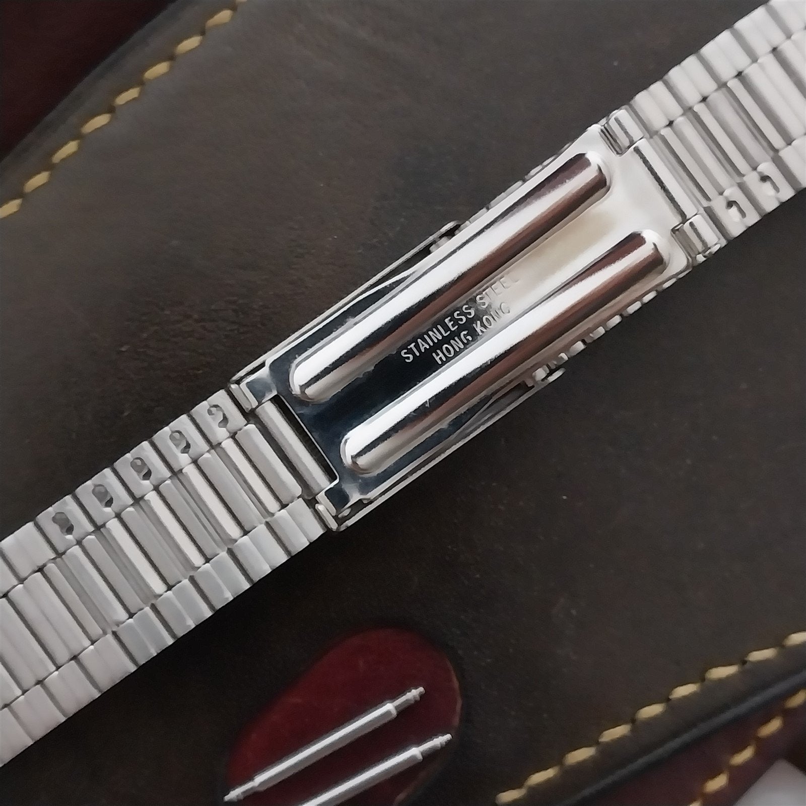 20mm Pulsar Stainless Steel Y014 Unused Vintage Watch Band