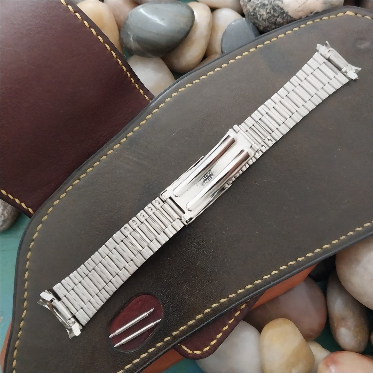 20mm Pulsar Stainless Steel Y014 Unused Vintage Watch Band