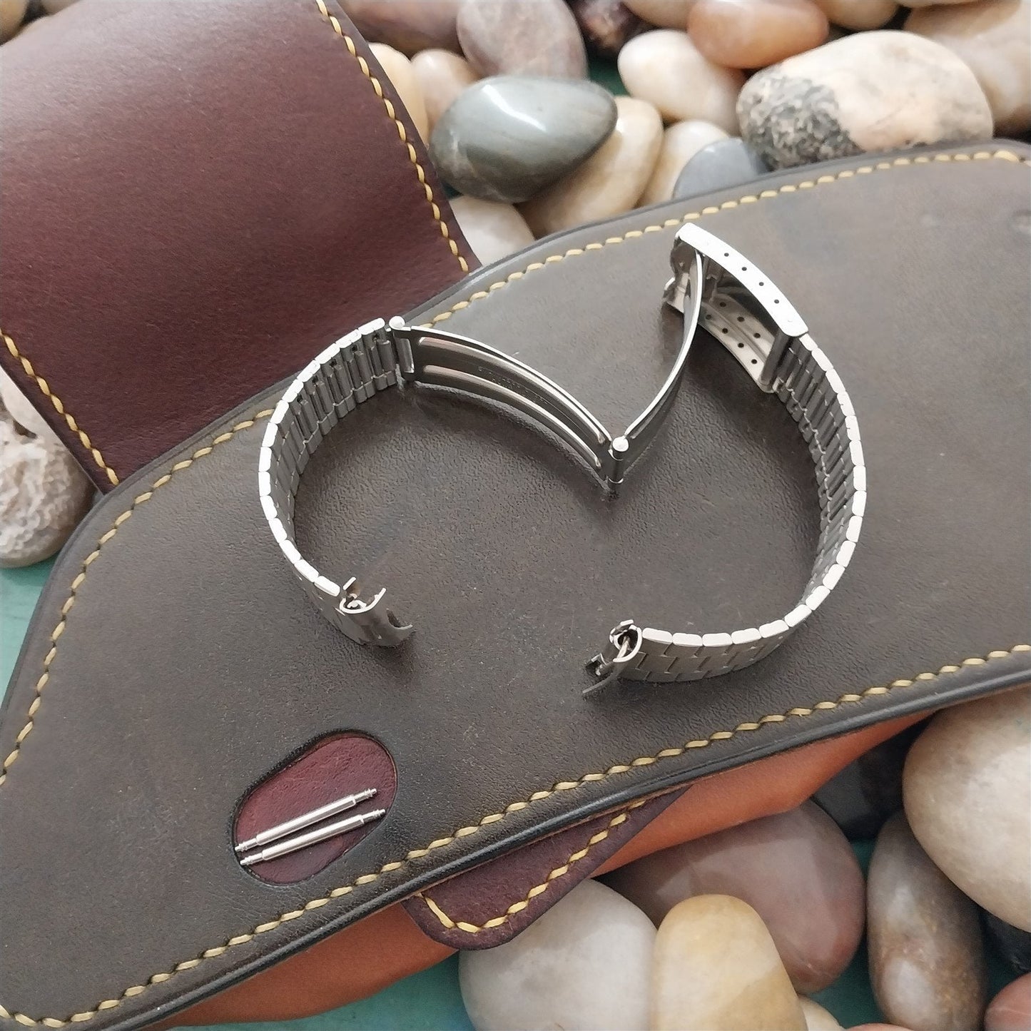 20mm Pulsar Stainless Steel Y014 Unused Vintage Watch Band