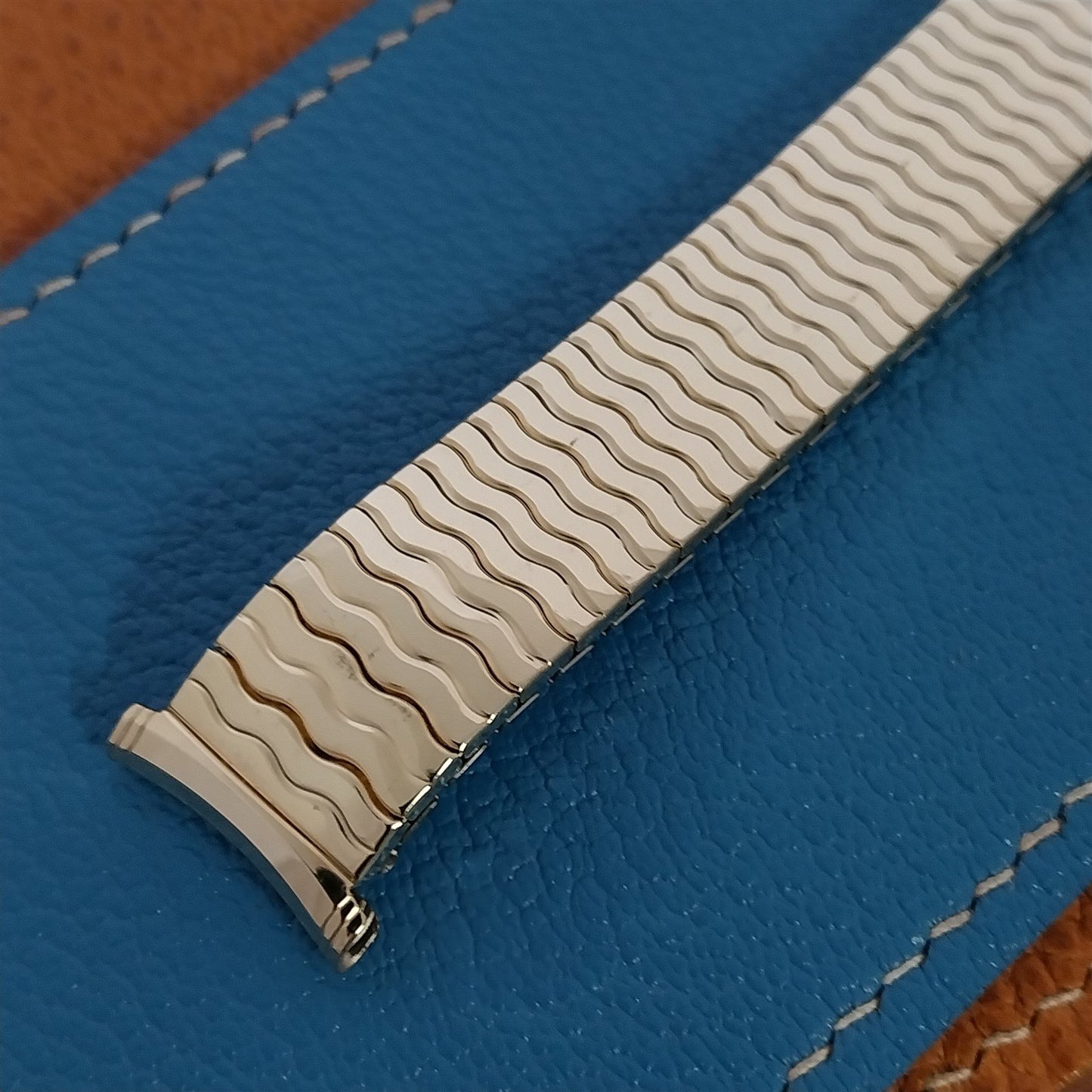 19mm 18mm 16mm 1970s Gold-Filled Speidel Riptide nos Unused Vintage Watchband