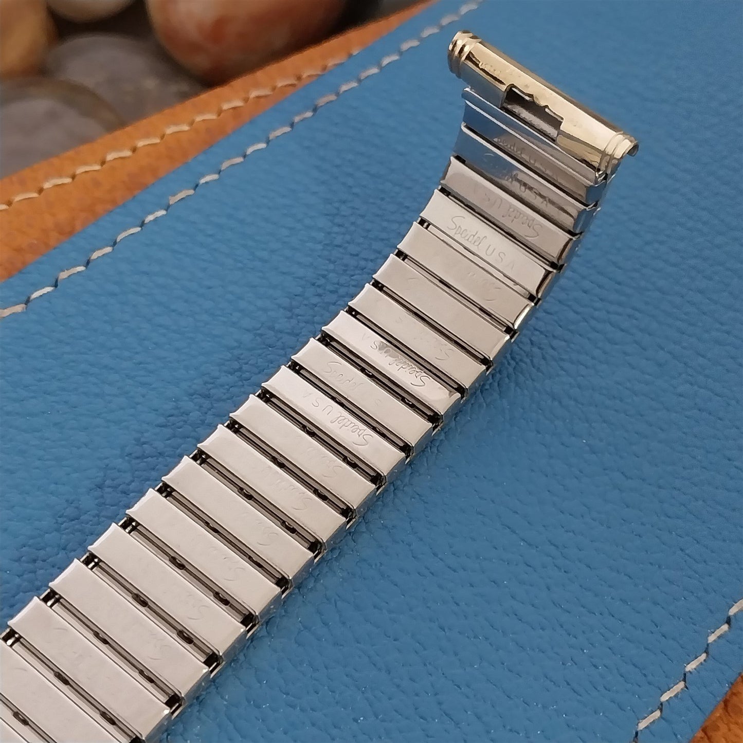 19mm 18mm 16mm 1970s Gold-Filled Speidel Riptide nos Unused Vintage Watchband