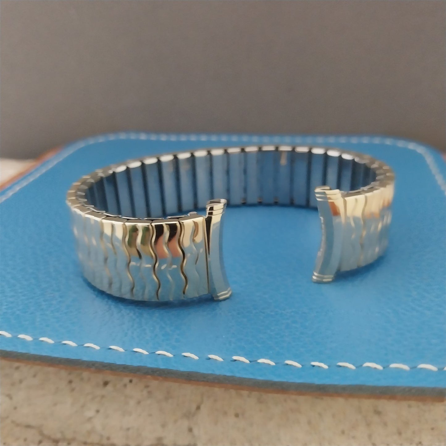 19mm 18mm 16mm 1970s Gold-Filled Speidel Riptide nos Unused Vintage Watchband