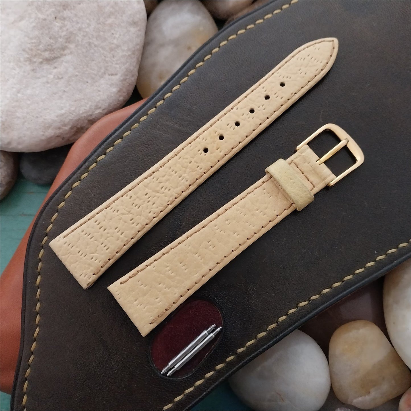 18mm Soft Pigskin Tapered 18/15 Speidel Germany Unused Vintage Watch Band