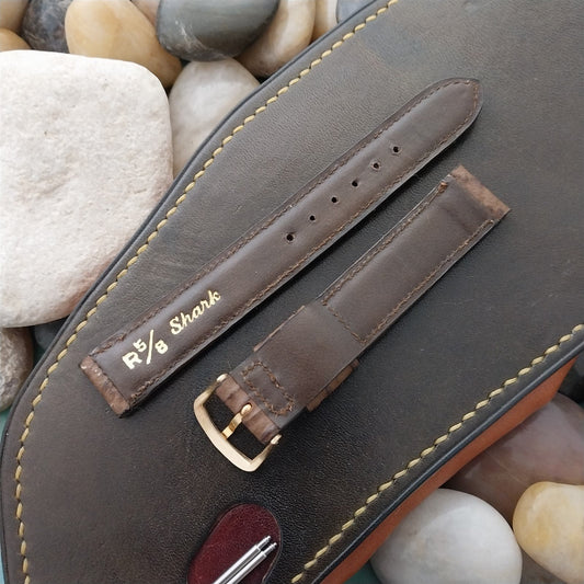 5/8" Tiger Shark Mormac Single-Keeper Classic nos Unused Vintage Watch Band