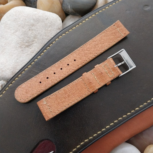 5/8" Double-Keeper Pigskin Classic 1940s-1950s nos Unused Vintage Watch Band