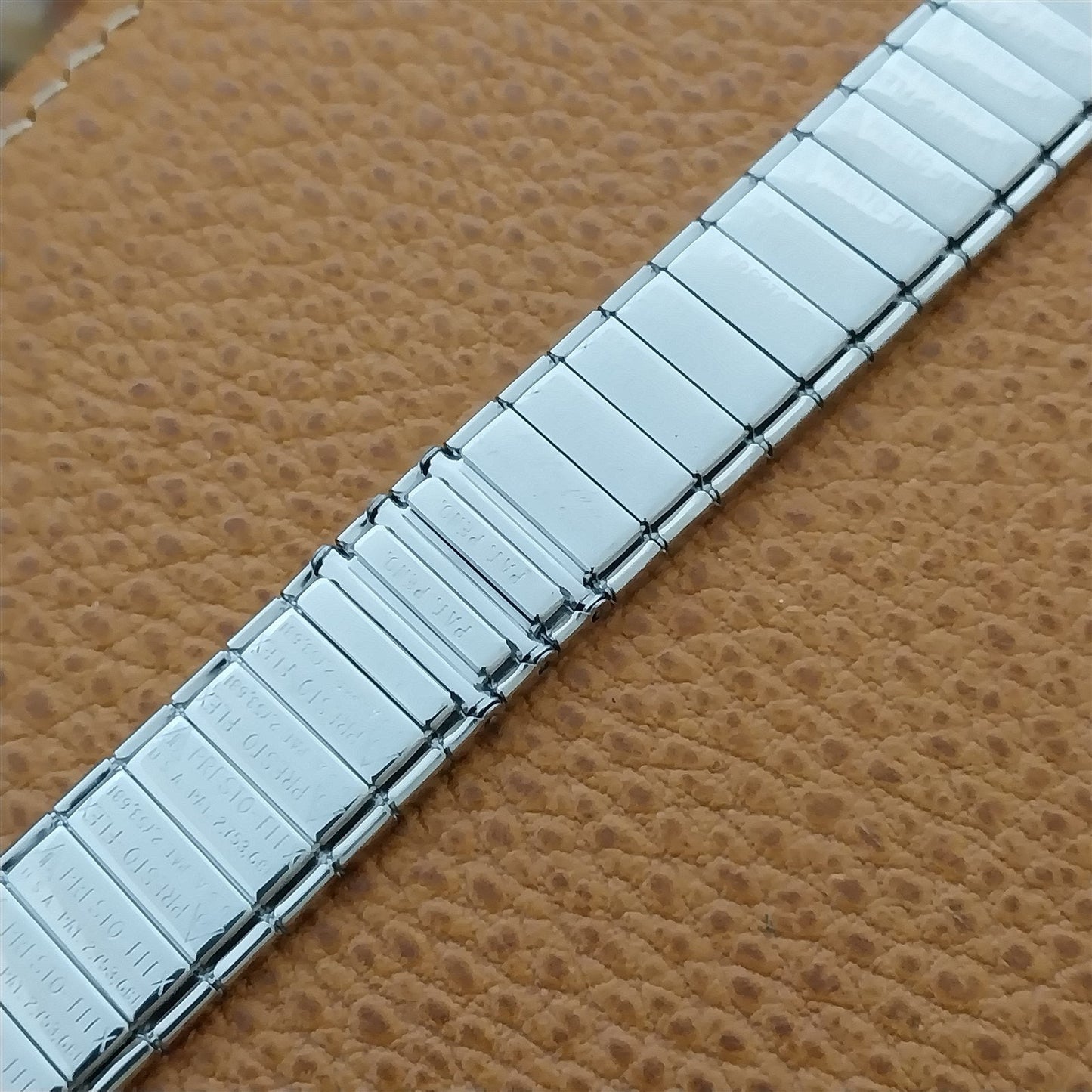 19mm 18mm JB Champion Stainless Steel PrestoFlex 1960s Unused Vintage Watch Band