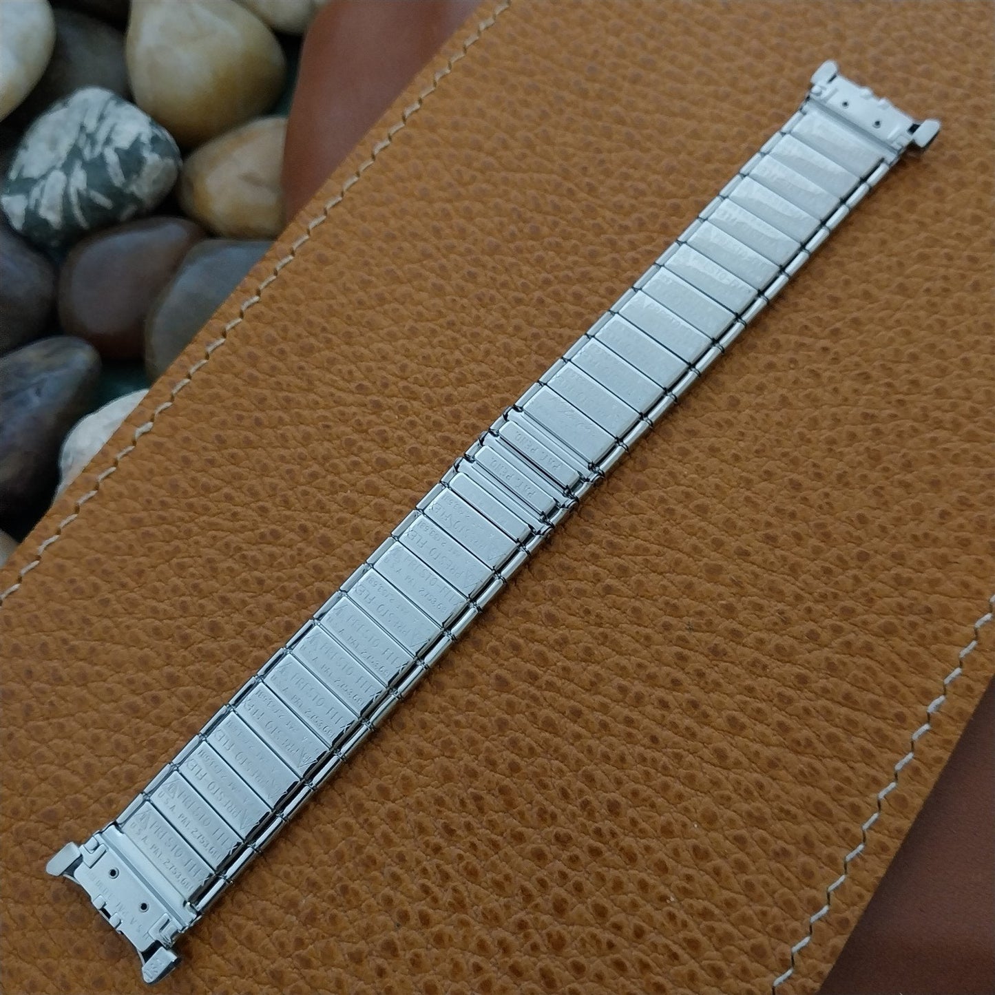 19mm 18mm JB Champion Stainless Steel PrestoFlex 1960s Unused Vintage Watch Band