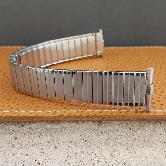 19mm 18mm JB Champion Stainless Steel PrestoFlex 1960s Unused Vintage Watch Band