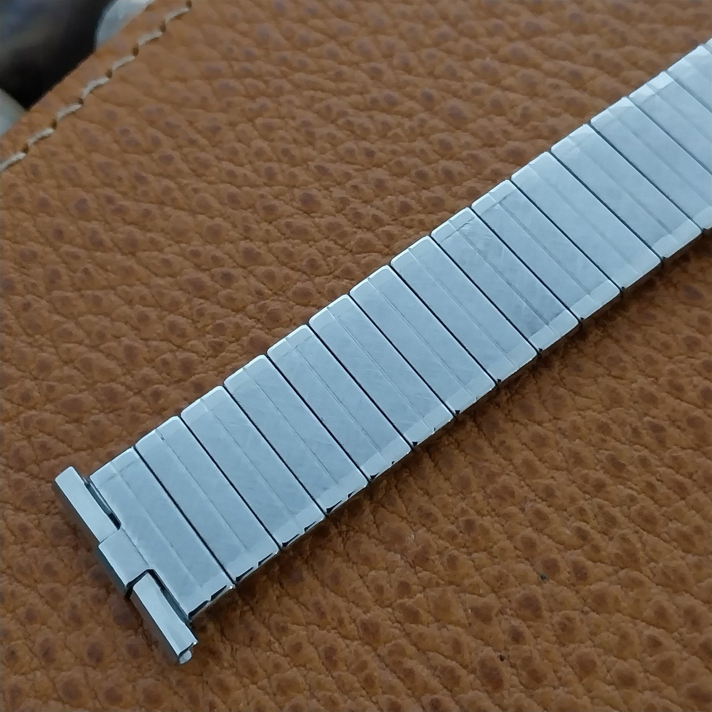 19mm 18mm JB Champion Stainless Steel PrestoFlex 1960s Unused Vintage Watch Band