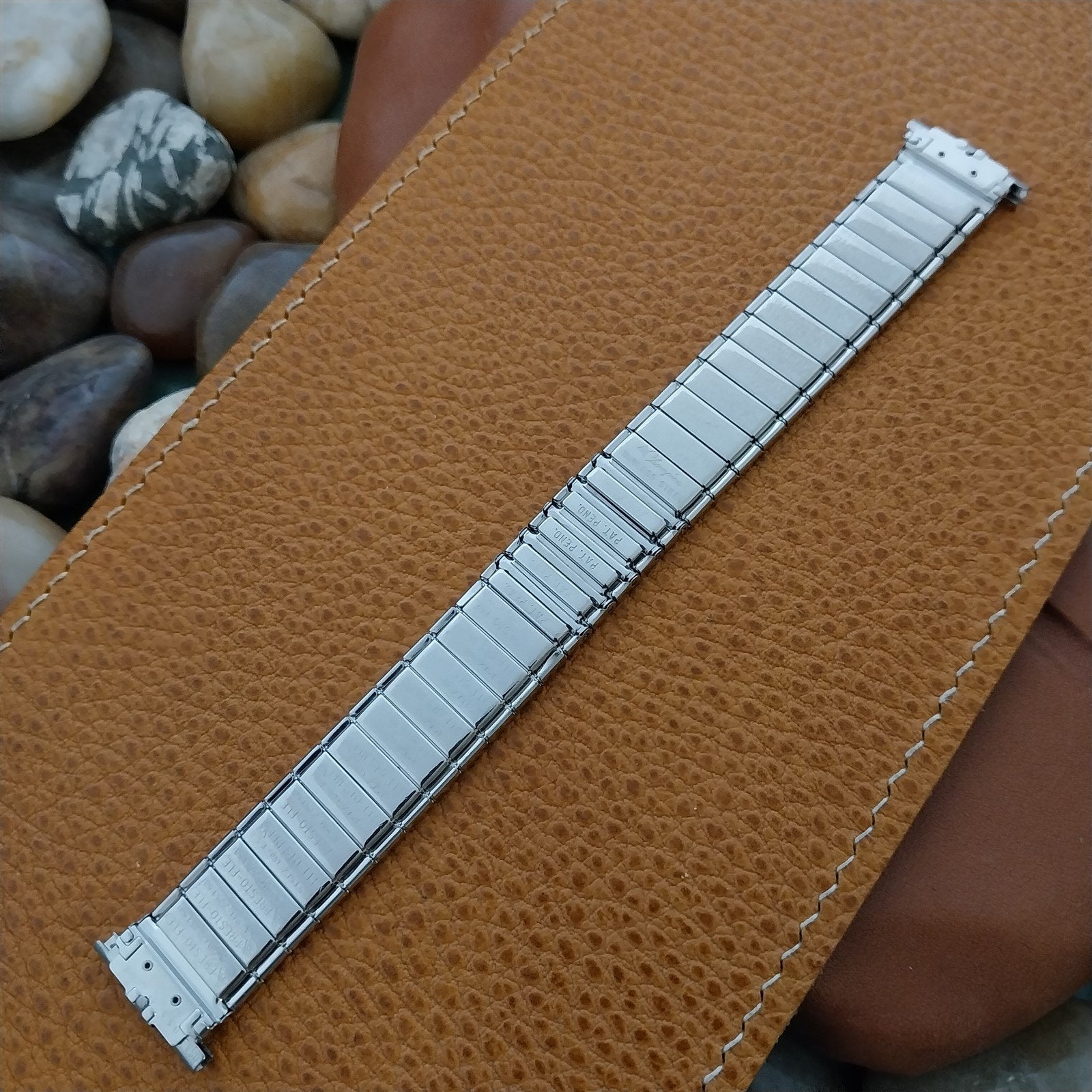 19mm 18mm JB Champion Stainless Steel PrestoFlex 1960s Unused Vintage Watch Band