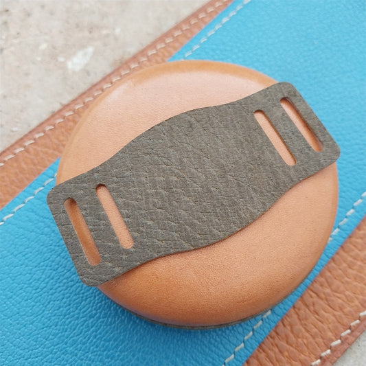 5/8" USA Veg-Tanned Pigskin Bund Pad for 1&2 piece Vintage Watch Strap